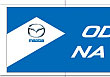 Baner reklamowy dla Mazdy