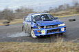 Marcin Gagacki w Subaru Impreza Tor Poligon w Toruniu