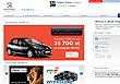 Strona www salonu Peugeot we Włocławku